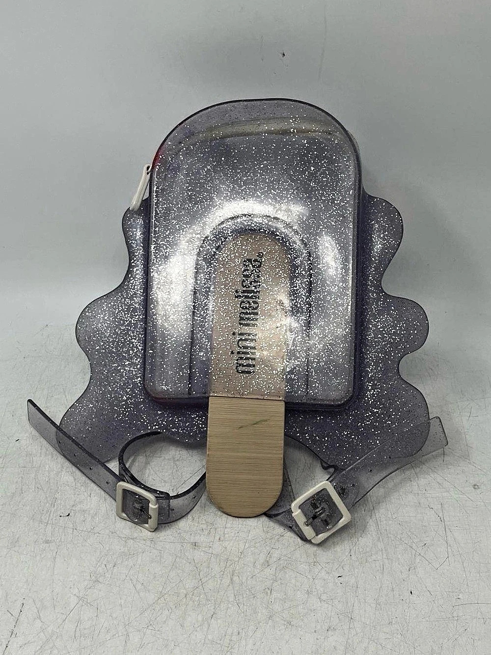 ✨Mini Melissa Popsicle Backpack Glitter Mini Backpack Clear✨
